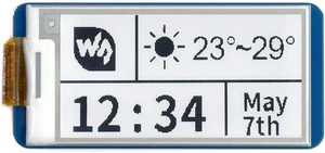 Waveshare E-Paper-2.13inch Display Module for Raspberry Pi Pico Ideal for Price Tags/Shelf Labels Waveshare E-Paper-2.13inch Display Module for Raspberry Pi Pico Ideal for Price Tags/Shelf Labels