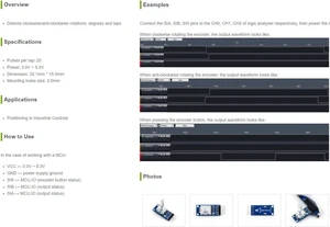 Waveshare Rotation Sensor for Positioning Detection in Industrial Control Waveshare Rotation Sensor for Positioning Detection in Industrial Control