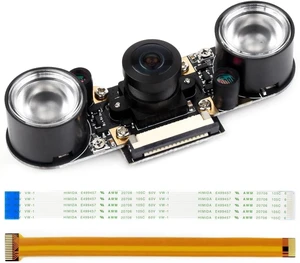 Waveshare IMX219-160IR Camera for Jetson Nano Infrared Night Vision 3280 × 2464 Resolution 8 Megapixels 160° FOV IMX219 Sensor Suit for Face Recognition Road Mark Detection License Plate Recognition Waveshare IMX219-160IR Camera for Jetson Nano Infrared Night Vision 3280 × 2464 Resolution 8 Megapixels 160° FOV IMX219 Sensor Suit for Face Recognition Road Mark Detection License Plate Recognition