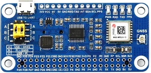Waveshare MAX-M8Q GNSS HAT for Raspberry Pi with Multi-Constellation Receiver Support and Support Augment Systems Like SBAS QZSS IMES and D-GPS Waveshare MAX-M8Q GNSS HAT for Raspberry Pi with Multi-Constellation Receiver Support and Support Augment Systems Like SBAS QZSS IMES and D-GPS
