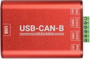 waveshare USB to CAN Adapter Dual-Channel CAN Analyzer Industrial Isolation Support Windows XP/7/8/10/11 and Linux Systems waveshare USB to CAN Adapter Dual-Channel CAN Analyzer Industrial Isolation Support Windows XP/7/8/10/11 and Linux Systems