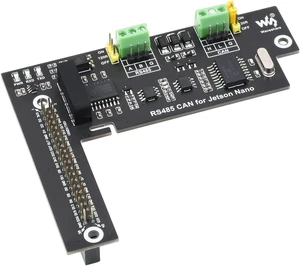 Waveshare RS485 CAN Expansion Board for Jetson Nano Digital Isolation Built-in Protection Circuit Onboard CAN Controller/Transient Voltage Suppressor/Digital Isolation Chip Waveshare RS485 CAN Expansion Board for Jetson Nano Digital Isolation Built-in Protection Circuit Onboard CAN Controller/Transient Voltage Suppressor/Digital Isolation Chip