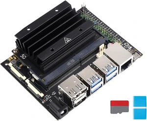 Waveshare Jetson Nano Development/Expansion Kit, 16GB eMMC, Alternative Solution of B01 Kit Compatible with Both Jetson Nano and Jetson Xavier NX Optional Jetson Nano Core Module Waveshare Jetson Nano Development/Expansion Kit, 16GB eMMC, Alternative Solution of B01 Kit Compatible with Both Jetson Nano and Jetson Xavier NX Optional Jetson Nano Core Module