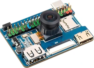 Waveshare Nano Base Board for Compute Module 4 Lite/eMMC, 8MP IMX219-D160 Camera, 40PIN GPIO, USB2.0, DSI, Mini HDMI Waveshare Nano Base Board for Compute Module 4 Lite/eMMC, 8MP IMX219-D160 Camera, 40PIN GPIO, USB2.0, DSI, Mini HDMI