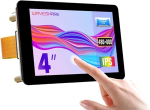 waveshare 4inch Capacitive Touch Display Compatible with Raspberry Pi5/4B/3B+/3A+/CM3+/4 480×80 Resolution DSI Interface IPS Optical Bonding Screen waveshare 4inch Capacitive Touch Display Compatible with Raspberry Pi5/4B/3B+/3A+/CM3+/4 480×80 Resolution DSI Interface IPS Optical Bonding Screen