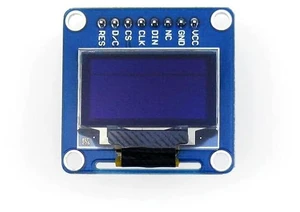 Waveshare 0.96inch OLED SPI/I2C Interfaces with Straight/Vertical Pinheader 1/4 Yellow Section 3/4 Blue Compatible with Raspberry Pi/Jetson Nano Waveshare 0.96inch OLED SPI/I2C Interfaces with Straight/Vertical Pinheader 1/4 Yellow Section 3/4 Blue Compatible with Raspberry Pi/Jetson Nano
