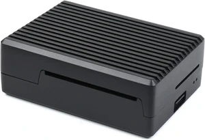 Waveshare Aluminum Stripe Grooved Case for Raspberry Pi 4 Inner Heatsink Pillars Waveshare Aluminum Stripe Grooved Case for Raspberry Pi 4 Inner Heatsink Pillars