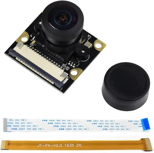waveshare Camera Module Fisheye Lens Wider Field of View Supports All Revisions of the P Compatible with Raspberry Pii waveshare Camera Module Fisheye Lens Wider Field of View Supports All Revisions of the P Compatible with Raspberry Pii