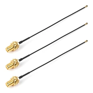 waveshare 3PCS SMA to IPEX4 RF Cable for 5G 4G 3G 2G LPWA GNSS WiFi LoRa Wireless Modules-10CM waveshare 3PCS SMA to IPEX4 RF Cable for 5G 4G 3G 2G LPWA GNSS WiFi LoRa Wireless Modules-10CM