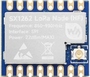 Waveshare Core1262 HF LoRa Module, SX1262 Chip, Meshtastic Devices,Long-Range Communication, Anti-Interference, Suitable for Sub-GHz Band Waveshare Core1262 HF LoRa Module, SX1262 Chip, Meshtastic Devices,Long-Range Communication, Anti-Interference, Suitable for Sub-GHz Band