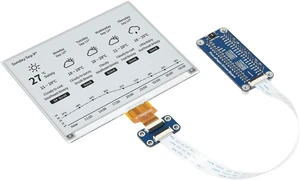 Waveshare 5.83inch E-Paper E-Ink Display Module for Raspberry Pi Pico 648×480 Pixels Black/White SPI Interface Waveshare 5.83inch E-Paper E-Ink Display Module for Raspberry Pi Pico 648×480 Pixels Black/White SPI Interface