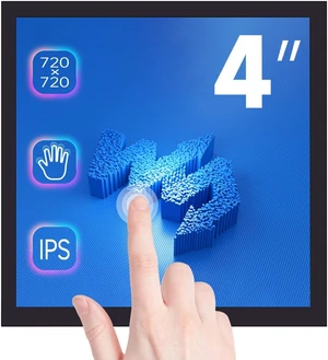 waveshare 4inch Square Capacitive Touch Screen LCD Compatible with Raspberry Pi 4B/3B+/3B/2B/B+/A+/Zero/Zero W/WH/Zero 2W 720×720 Resolution DPI IPS Toughened Glass Cover Low Power Solution waveshare 4inch Square Capacitive Touch Screen LCD Compatible with Raspberry Pi 4B/3B+/3B/2B/B+/A+/Zero/Zero W/WH/Zero 2W 720×720 Resolution DPI IPS Toughened Glass Cover Low Power Solution