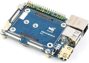 Waveshare Mini Base Board Designed for Raspberry Pi Compute Module 4 Powerful Functions in A Small Sized Body Suitable for Evaluating The Raspberry Pi CM4 Or Being Integrated Into End Products Waveshare Mini Base Board Designed for Raspberry Pi Compute Module 4 Powerful Functions in A Small Sized Body Suitable for Evaluating The Raspberry Pi CM4 Or Being Integrated Into End Products