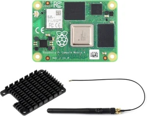 Waveshare Pi Compute Module 4 Comes with Heatsink 4GB RAM 8GB eMMC Flash with WiFi Waveshare Pi Compute Module 4 Comes with Heatsink 4GB RAM 8GB eMMC Flash with WiFi