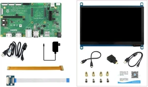 Waveshare Raspberry Pi Compute Module 4 Development Kit with Official IO Board and 7inch Touchscreen (6 Items) Waveshare Raspberry Pi Compute Module 4 Development Kit with Official IO Board and 7inch Touchscreen (6 Items)