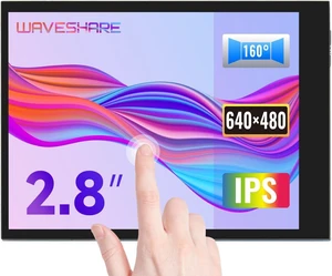 Waveshare 2.8inch Screen LCD Compatible with Raspberry Pi 4B/3B+/3B/2B/B+/A+/Zero/Zero W/WH/Zero 2W 480×640 Resolution DPI IPS 5-Points Capacitive Touch Control Optical Bonding Toughened Glass Cover Waveshare 2.8inch Screen LCD Compatible with Raspberry Pi 4B/3B+/3B/2B/B+/A+/Zero/Zero W/WH/Zero 2W 480×640 Resolution DPI IPS 5-Points Capacitive Touch Control Optical Bonding Toughened Glass Cover