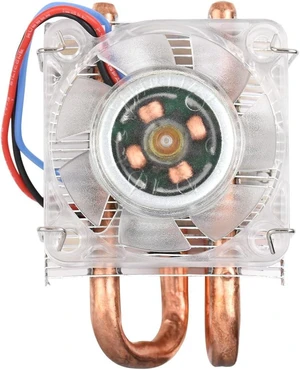 Waveshare Low-Profile ICE Tower Cooling Fan for Raspberry Pi 4B/3B+/3B 5mm Copper Tube Colorful LED Waveshare Low-Profile ICE Tower Cooling Fan for Raspberry Pi 4B/3B+/3B 5mm Copper Tube Colorful LED