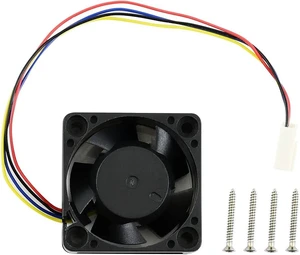 Waveshare Jetson Nano Cooling Fan, 40mm x 40mm x 20mm, PWM Speed Adjustment, 5V, 3.6W, 1.8E+3 RPM, 5E+1 dB Noise Level Waveshare Jetson Nano Cooling Fan, 40mm x 40mm x 20mm, PWM Speed Adjustment, 5V, 3.6W, 1.8E+3 RPM, 5E+1 dB Noise Level