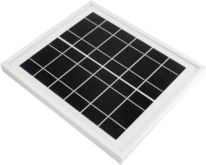 waveshare Solar Panel (6V 5W) with High Performance156 Monocrystalline Cell Toughened Glass Anodic Oxidation Aluminum Alloy for Use with Solar Power Manager waveshare Solar Panel (6V 5W) with High Performance156 Monocrystalline Cell Toughened Glass Anodic Oxidation Aluminum Alloy for Use with Solar Power Manager