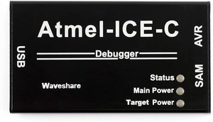 Waveshare Atmel-ICE-C Debugger Programmer Powerful Development Tool Atmel SAM and AVR Microcontrollers Original ATMEL-ICE-PCBA Inside Durable Aluminium Alloy Enclosure Waveshare Atmel-ICE-C Debugger Programmer Powerful Development Tool Atmel SAM and AVR Microcontrollers Original ATMEL-ICE-PCBA Inside Durable Aluminium Alloy Enclosure