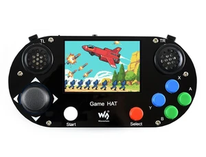 waveshare Game HAT, Compatible with Raspberry Pi 4B/3B/3B+/Zero/Zero W/Zero WH, Retro Gaming Console wth 3.5inch IPS Screen, Joystick, and Buttons, 480×320, Onboard Speaker and Earphone Jack waveshare Game HAT, Compatible with Raspberry Pi 4B/3B/3B+/Zero/Zero W/Zero WH, Retro Gaming Console wth 3.5inch IPS Screen, Joystick, and Buttons, 480×320, Onboard Speaker and Earphone Jack