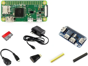 Waveshare Development Kit Type D Compatible with Raspberry Pi Zero W (Built-in WiFi) Bundle with Micro TF Card Power Adapter USB HUB and Other Basic Components (11 Items) Waveshare Development Kit Type D Compatible with Raspberry Pi Zero W (Built-in WiFi) Bundle with Micro TF Card Power Adapter USB HUB and Other Basic Components (11 Items)