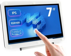 Waveshare 7inch HDMI LCD (C) Capacitive Touch Screen Display Supports Various Systems for All Ver. Raspberry pi 3 Model B/3 B+/2 B/B+/B/A Banana Pi with Bicolor Case Waveshare 7inch HDMI LCD (C) Capacitive Touch Screen Display Supports Various Systems for All Ver. Raspberry pi 3 Model B/3 B+/2 B/B+/B/A Banana Pi with Bicolor Case
