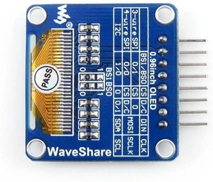 waveshare 0.96inch OLED SPI/ I2C interfaces Angled/Horizontal Pinheader for Hardware Platforms Such as Raspberry Pi/Jetson Nano/STM32 waveshare 0.96inch OLED SPI/ I2C interfaces Angled/Horizontal Pinheader for Hardware Platforms Such as Raspberry Pi/Jetson Nano/STM32