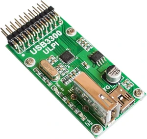 Waveshare USB3300 USB HS Board Host OTG Phy Low Pin ULPI MIC2075-1BM Onboard Evaluation Development Module Kit Waveshare USB3300 USB HS Board Host OTG Phy Low Pin ULPI MIC2075-1BM Onboard Evaluation Development Module Kit