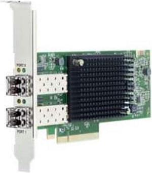 Broadcom Emulex LPE35002-M2 Host Bus Adapter PCIe 4.0 x8 Low Profile 32 GB Fibre Channel Gen 7 Short Wave x 2