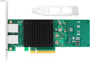 10Gb Ethernet Network Adapter X710-T2L, PCI Express v3.0 x 8-2 RJ45 Port(s) with In-tel X710-AT2 Controller, Compare to In-tel X710-T2L