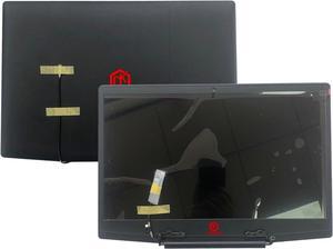 Replacement for for G Series G3 15 3590 15.6 inch All LCD Assembly Module LCD Assembly with Back Cover 144Hz FHD IPS 0X0MF2 X0MF2(Red Logo on Black Background)