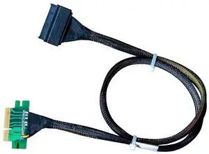 . X4 to .  SSD,  - Adapter, 70CM Cable (No Additional Power Plug Required)
