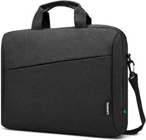 Laptop Carrying Case T210, 15.6-Inch Laptop and Tablet, Sleek Design, Durable and Water-Repellent Fabric, Business or School, GX41L83769 Casual Toploader - Eco Black