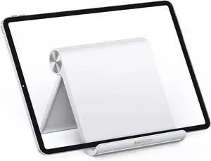 Tablet Stand Holder Adjustable Portable Desktop Dock Office Compatible with iPad Pro 11 9.7 10.5 Air Mini 5 4 3 2 iPhone 17 16 15 14 13 12 White Tablet Stand Holder Adjustable Portable Desktop Dock Office Compatible with iPad Pro 11 9.7 10.5 Air Mini 5 4 3 2 iPhone 17 16 15 14 13 12 White