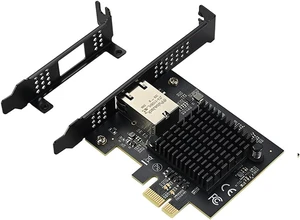 PCIe 4.0 x1 to 10Gbps Single-Port Ethernet Network Adapter AQC113 Chipset, RJ45 10GBase-T, High-Speed NIC for Server/Desktop/NAS PCIe 4.0 x1 to 10Gbps Single-Port Ethernet Network Adapter AQC113 Chipset, RJ45 10GBase-T, High-Speed NIC for Server/Desktop/NAS