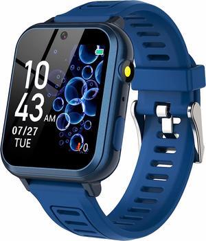Smart Watch for Kids With 24 Games Alarm Clock, Touchscreen, Calendaring Camera Music Player Time Display Video & Audio Recording, Toys for 3-12 Years Old Boys Toddler