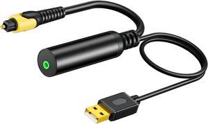 Digital Sound Analog Optical 3.5mm to USB Converter Adapter Coaxial Spdif Receiver Digital Optical Converter