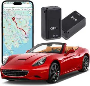 No Monthly Fee Vehicle GPS Tracker Mini Car GPS Tracker - Real-time Wireless Hidden In-Vehicle Device for Cars, Trucks, Boats and Fleets