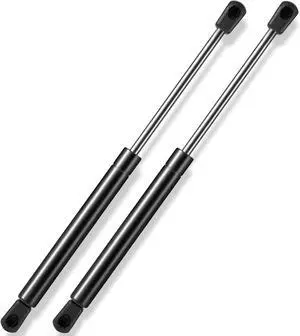 C16-09209 16-inch 38lb/169N Gas Bar Shock Spring Lift Support Leer Camper Shell Truck Top Hat Canopy Door Pickup Window Comfort Replacement Parts, C1609209, C16-33277, C16-33309, Set of 2