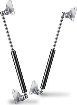 20 Inch 100lb/445N Gas Supported Spring Lift Support RV Camper Bed Storage Cover Door Toolbox Cover Basement Boat Cabin Cabinet Mattress Heavy Duty Hydraulic Replacement Parts, Set of 2