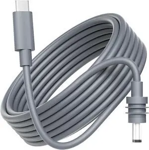 Mini Cable 16.4ft Mini USB C to DC Power Cable 100W Input USB Type C to DC Cable, Power Cord Direct to USB-C Use 100W+ PD Source Waterproof 18AWG 5M