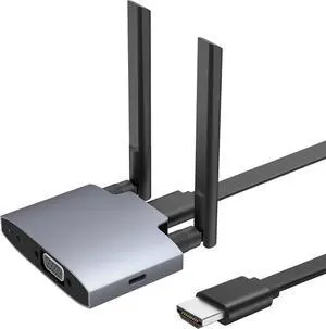 Wireless Display Adapter - 1080p Wireless HDMI Display Dongle Adapter, Plug and Play for Laptops, PCs, Smartphones to HDTV Projector Displays