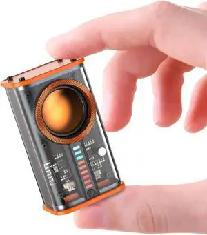 Transparent Wireless Bluetooth Speaker Portable Mini Speaker with LED Color Lights Stereo TWS Small Speaker for Office, Party Camping, Shower, Home, Traveling