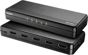 8K HDMI Splitter 1-to-4 Output, 1x4 Screen Cloning/Mirroring, HDMI 2.1, 8K@60Hz, 4K@240Hz (DSC), 4K@120Hz, Auto Downscaling, 48Gbps, HDCP 2.3, Compatible with Xbox, PS5, Blu-ray Players 8K HDMI Splitter 1-to-4 Output, 1x4 Screen Cloning/Mirroring, HDMI 2.1, 8K@60Hz, 4K@240Hz (DSC), 4K@120Hz, Auto Downscaling, 48Gbps, HDCP 2.3, Compatible with Xbox, PS5, Blu-ray Players