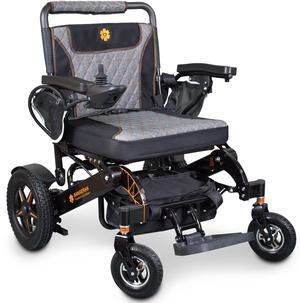 Mammoth Extra Reinforced Aircraft Grade Aluminum Alloy Frame Folding Electric Wheelchair by Bangeran