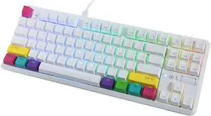 K870T 87 Keys Bluetooth Wired/Wireless Mechanical Keyboard with RGB Backlit, Type C Cable, 2000mAh Battery, NKRO for Gamer K870T 87 Keys Bluetooth Wired/Wireless Mechanical Keyboard with RGB Backlit, Type C Cable, 2000mAh Battery, NKRO for Gamer