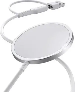 Magnetic Wireless Charger, Magnet Wireless Charging Pad Compatible with iPhone 13/13 Pro/13 Pro Max/13 Mini, 12/12 Pro/12 Pro Max/12 Mini, AirPods 3 2 Pro, Mag-Safe Charger, Mag Charger Magnetic Wireless Charger, Magnet Wireless Charging Pad Compatible with iPhone 13/13 Pro/13 Pro Max/13 Mini, 12/12 Pro/12 Pro Max/12 Mini, AirPods 3 2 Pro, Mag-Safe Charger, Mag Charger