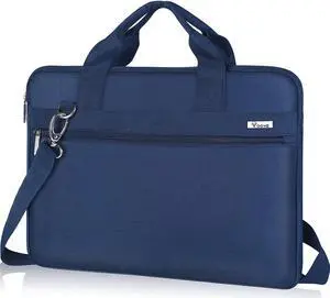 Laptop Sleeve Shoulder Bag Case 14-15.6 Inch, Upgrade Protective Computer Carrying Briefcase Compatible with MacBook Pro 16 15,Surface Book 3/4 15, Asus Acer Dell Hp Chromebook with Handle Laptop Sleeve Shoulder Bag Case 14-15.6 Inch, Upgrade Protective Computer Carrying Briefcase Compatible with MacBook Pro 16 15,Surface Book 3/4 15, Asus Acer Dell Hp Chromebook with Handle