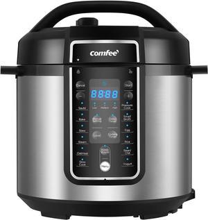 Rozmoz Stainless Steel 6qt Pressure Cooker 11-in-1 One-Touch Electric  Pressure Pot with Digital Touchscreen 